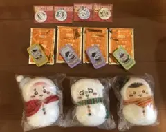 ちいかわセブンくじぬいぐるみセット&クッション&缶ミラー&ココスちいかわケース