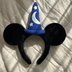 ディズニー ミッキーマウス カチューシャ 魔法使いの帽子