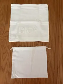 DIOR ディオール タオル 巾着 ポーチ セット