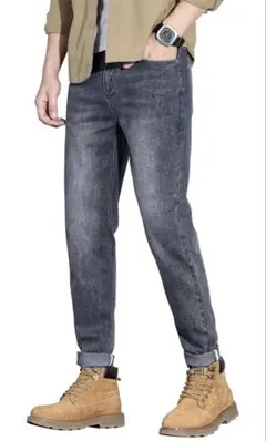 ストレッチ ジーンズ メンズ スキニーパンツ スリム ズボン ジーパン 3XL