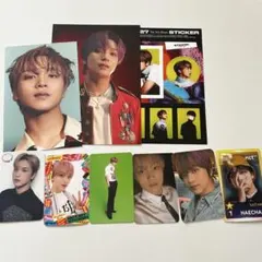 nct ヘチャン　トレカ　ポスカ　ステッカーセット