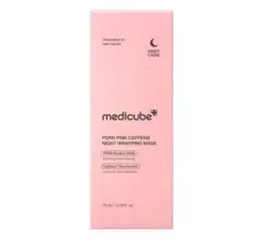 medicube PDRNピンクカフェインナイトラッピングマスク75ml【新品】