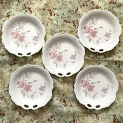 Entree AKURA 小皿5枚セット　花柄