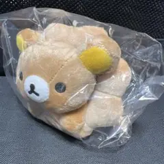 リラックマ×ミスタードーナツ　ぶらさげぬいぐるみ リラックマ（ポン・デ・リング）
