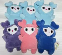 TWICELOVELYS ぬいぐるみパペット ６点
