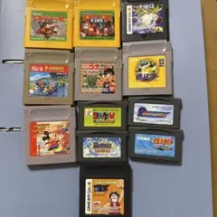 レトロゲームGB/GBC まとめ売り ドンキー/ナルト/ワンピ/カセット