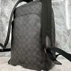 完売モデル コーチ バックパック A4 シグネチャー メンズ ビジネス リュック