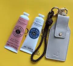 ロクシタン☆カリテコンフォート シア ハンドデュオ、ハンドクリームホルダー付き