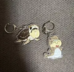 カスカベ防衛隊と人類おさかな計画の謎　ランダムアクリルキーホルダー　2個セット