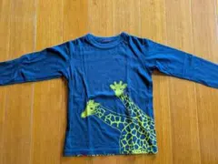 OJICOのキリン柄 長袖Tシャツ 2枚セットです。のサムネイル