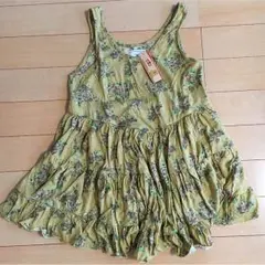 w♡c 新品 花柄 チュニック