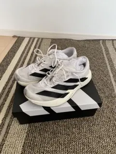 adidas EVO SL ランニングシューズ ホワイト/ブラック