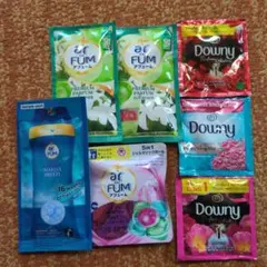 auFUM Downy柔軟剤 洗濯洗剤　サンプルのサムネイル
