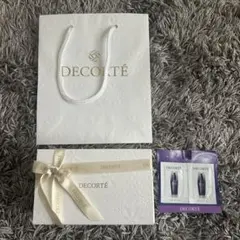 DECORTÉ ギフトボックス　ショッパー　サンプル