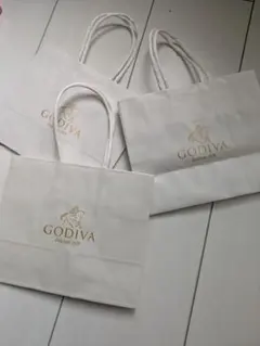 GODIVA ショップ袋 3枚セットのサムネイル