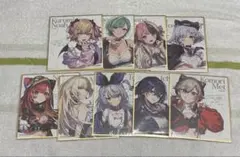 ぶいすぽっ！ 1000万人記念色紙 9枚セット