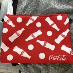 Coca-Cola コカ・コーラ フラットポーチ レッド