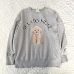 gelato piqueジェラートピケ 犬　わんこ　スウェット　プルオーバー
