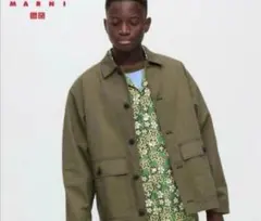 新品未使用UNIQLO　MARNI　オーバーサイズユーティリティジャケット　M