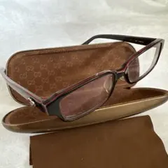 GUCCI メガネ ブラック バンブー GG8002/F y2k 伊達メガネ - メルカリ