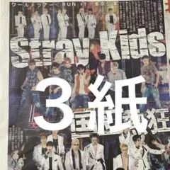 Stray Kids 国立公演　8.31付スポーツ新聞３紙セット