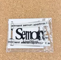 semon apartment ロゴ サスペンダー