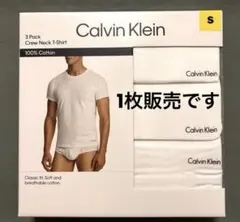 1枚販売　Calvin Klein クルーネックTシャツ Sサイズ