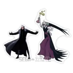 セガラッキーくじ　ディズニーヴィランズ　ステッカーセット