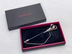 田崎真珠 タサキ ピンブローチ アコヤパール シルバー ハート 刻印あり