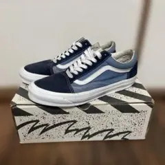 VANS Vault Old Skool Blue Navy LX 28cmのサムネイル
