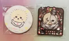 ちいかわ ラッコ 缶バッジ & アクリルバッジ セット