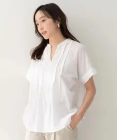 ☆新品 未使用☆ UNTITLED モダンクラフトブラウス 02（Mサイズ 