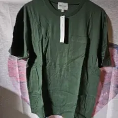 エマクローズ グリーン ポケ Tシャツ L