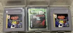 補償付メルカリ便配送ゲームボーイソフト遊戯王4遊戯王×2ケース付3点セット