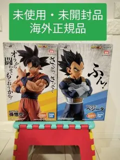 ドラゴンボール 一番くじ ストロングチェインズ D賞 孫悟空 & C賞 ベジータ