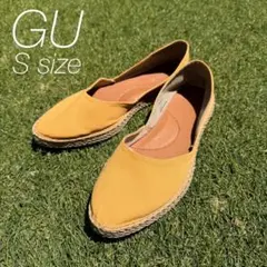 【GU】 ジーユー エアリーセパレート エスパドリーユ イエロー S
