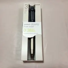【新品未使用】ユニボール ゼント フローモデル3色ボールペン 0.38㎜のサムネイル