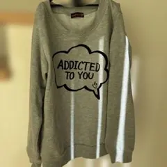 lovetoxic グレー 長袖