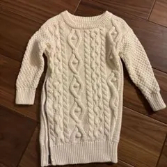 babyGap ケーブルニット ワンピース 95cm