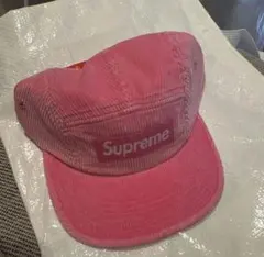 シュプリーム コーデュロイ キャンプキャップ「ピンク」 Supreme Pink