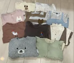 ロンパース 80 10着 まとめ売り