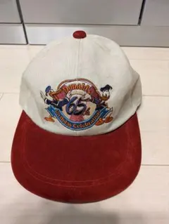 ディズニー　ドナルドダック　キャップ　65周年記念