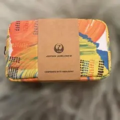 【新品未使用】JAL HERBALBONY コラボポーチ 国際線ビジネス