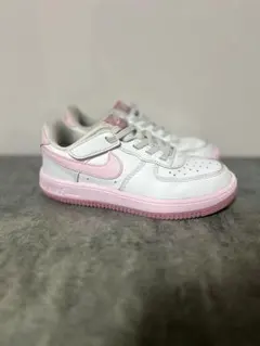 NIKE FORCE 1 キッズスニーカー ピンク　19㎝