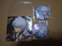 銀魂　吉原大炎上　キャラバッジ　銀時　月詠　グッズ　セット