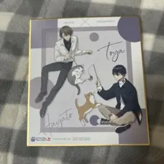 にじさんじまねきねこコラボ色紙　加賀美ハヤト×剣持刀也
