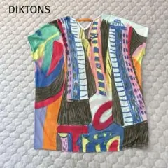 DIKTONS フレンチスリーブカットソー　カラフル　センソユニコ取扱い