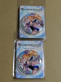 グランブルーファンタジー 缶バッジ ビカラ 4個セット - メルカリ