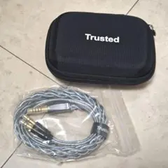 【試聴のみ】Trusted-50　4.4mm-3.5mm×2　ヘッドホンケーブル