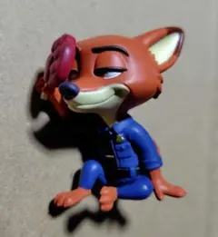 ズートピア　かくれんぼフィギュア　ニック